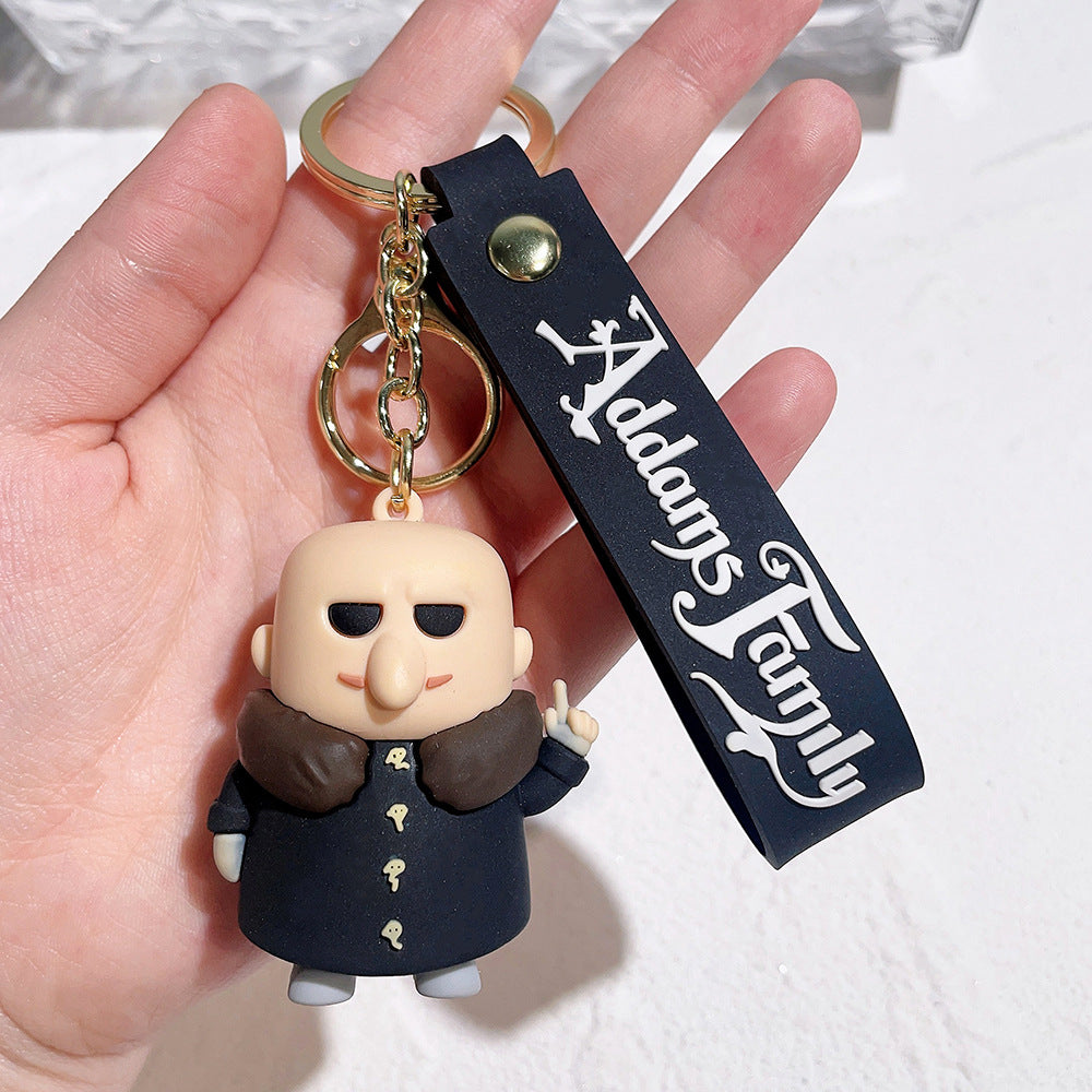 The Addams Family Cute Keychain