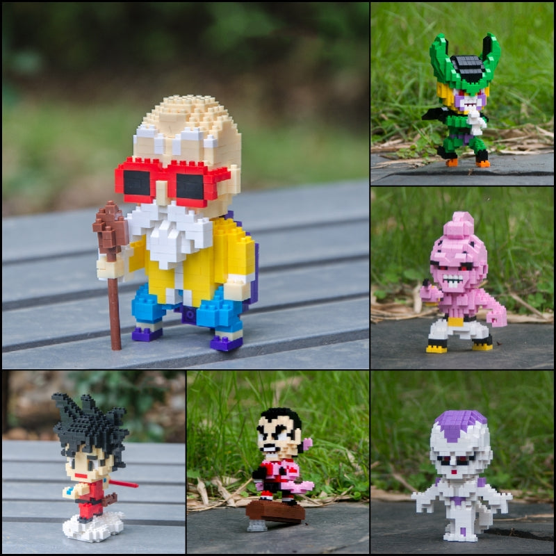 Dragonball Micro Particles Anime Characters Building Blocks